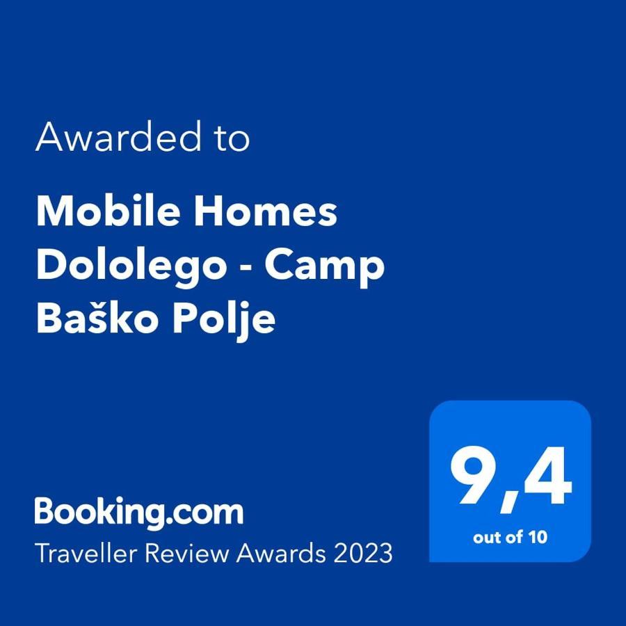 Mobile Homes Dololego - Camp Basko Polje Baška Voda Exterior foto